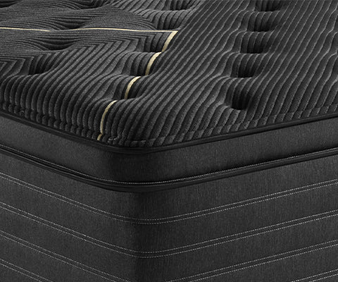 beautyrest k-class plush pillow top self-response latex mattress
