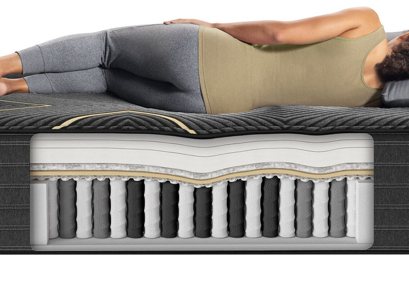 beautyrest kx-class plush mattress layers