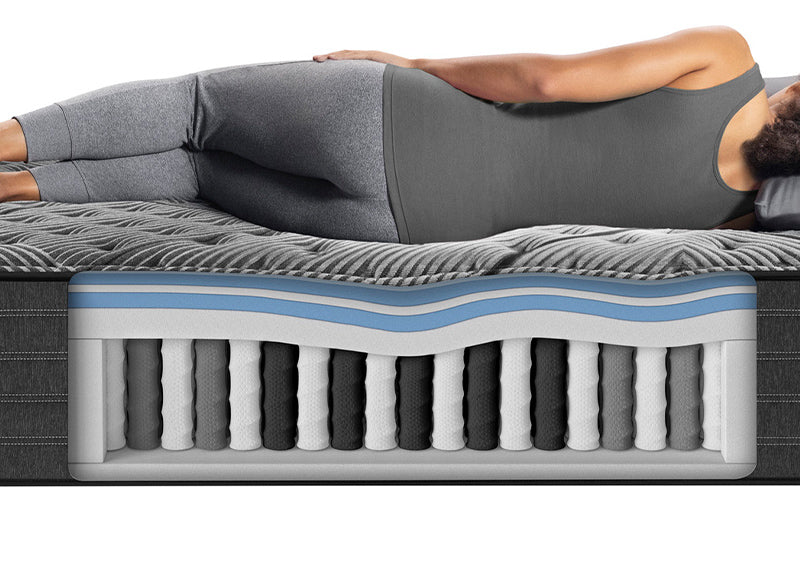 beautyrest l-class firm mattress layers