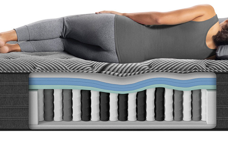 beautyrest l-class medium mattress layers