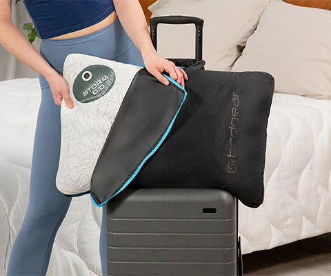 bedgear travel pillow bag