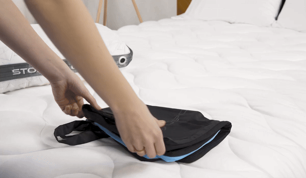 bedgear multi-purpose travel pillow bag
