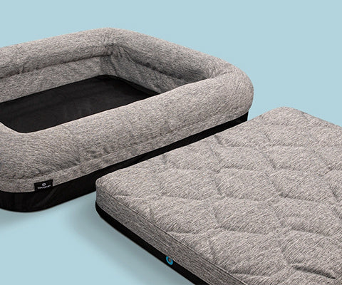 bedgear performance dog bed with removeable pad