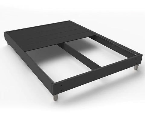 bedplanet express mattress foundation with six inch legs