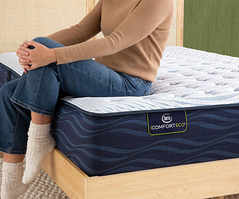 Serta iComfortECO 10.5 Hybrid Extra Firm Mattress Recycled Base