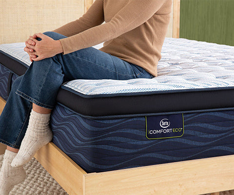 Serta iComfortECO 15 Hybrid Firm Mattress Recylced Base