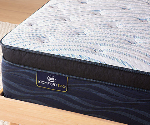 Serta iComfortECO 15 Plush Firm Mattress Cooltemp