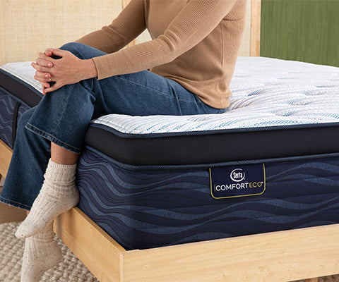 Serta iComfortECO 15 Plush Firm Mattress Serta Coil Support