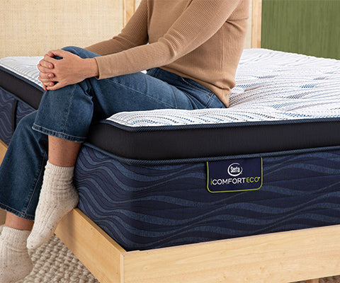 Serta iComfortECO 16 Plush Mattress Recylced Base