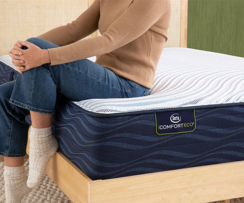 Serta iComfortECO 13 Hybrid Medium Mattress Serta Coil Support