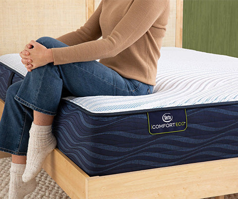 Serta iComfortECO 12.5 Hybrid Plush Mattress Serta Coil Support