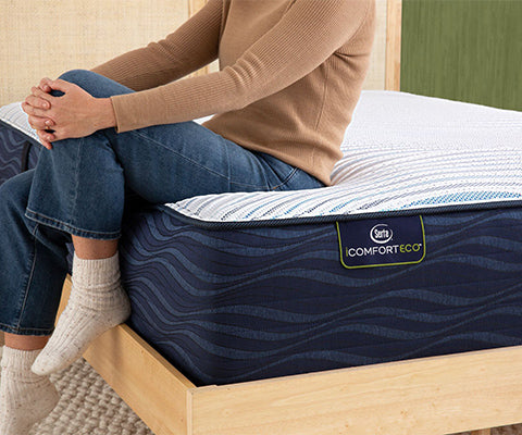 Serta iComfortECO 14 Hybrid Plush Mattress Serta Coil Support