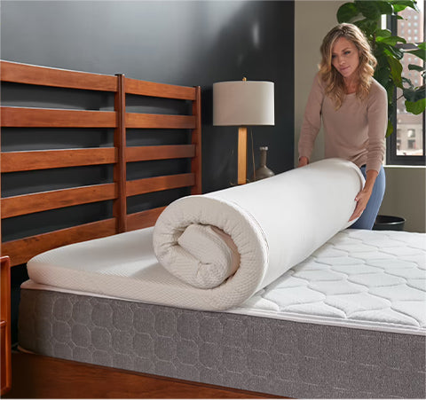 tempur-supreme  mattress topper detail rollout