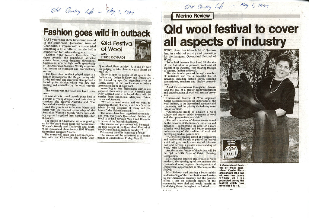 Queensland Festival of Wool 1997