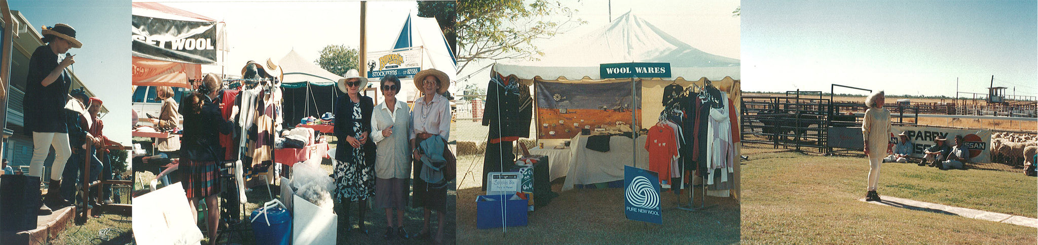 Kerrie Richards Richmond Field Days Julia Creek Field Days Matilda Merino Wool Wares