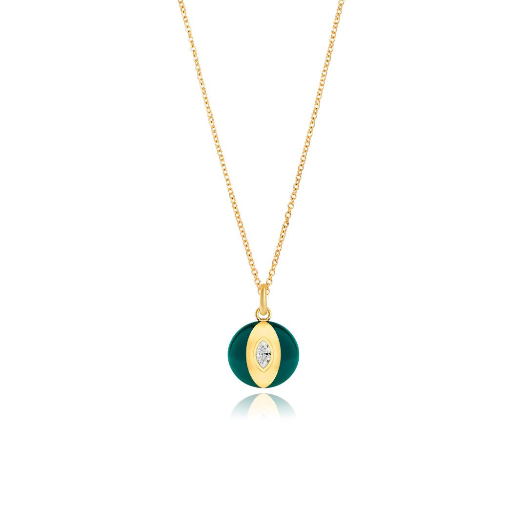 Terra Nova Gold and Diamond Necklace | Almasika