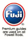 Fuji Premium Guides are used on all Powell Rods