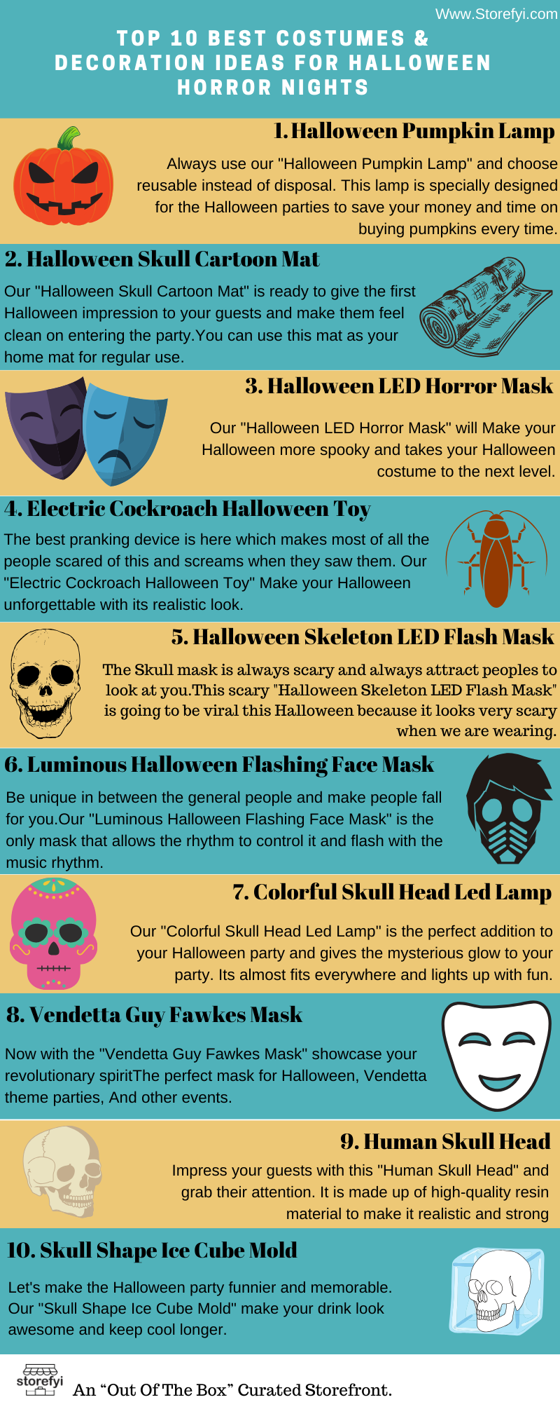 Top 10 Best Costumes & Halloween Horror Nights