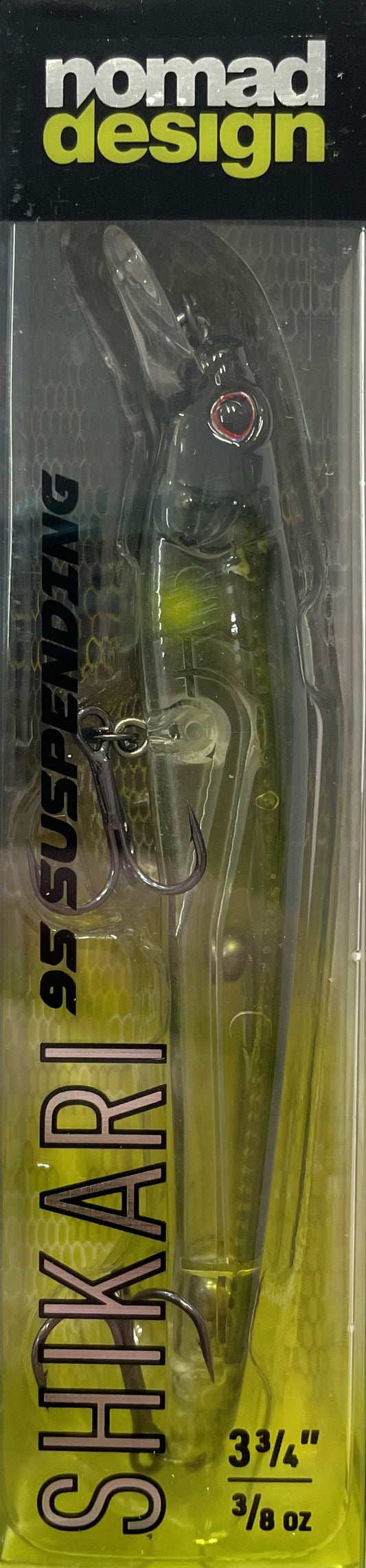 Shikari 95mm Suspending Jerkbait - Aqua Ghost – Trophy Trout Lures and Fly  Fishing