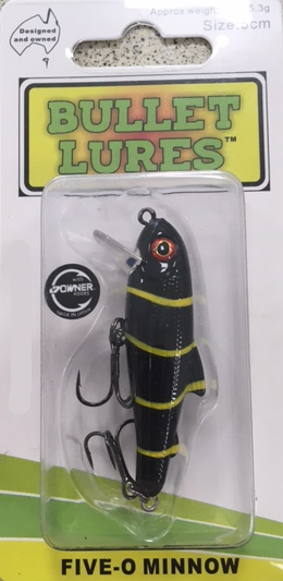 Bullet Lures Five-O Minnow Sinking (Brook Trout) – Trophy Trout Lures and Fly  Fishing