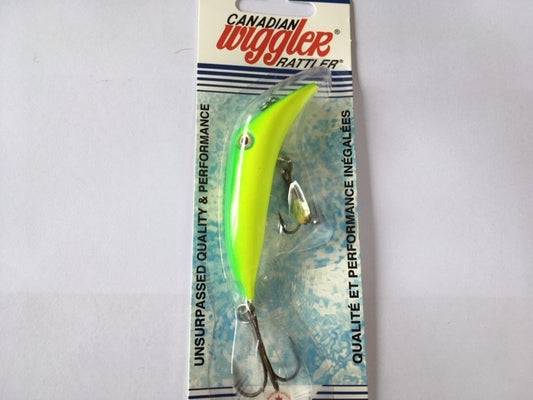 Canadian Wiggler - Flatfish Rattler (Fire Tiger) – Trophy Trout