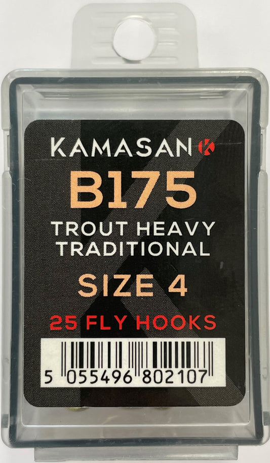 Kamasan B170 Trout Medium Traditional Fly Hooks (Size 8) – Trophy