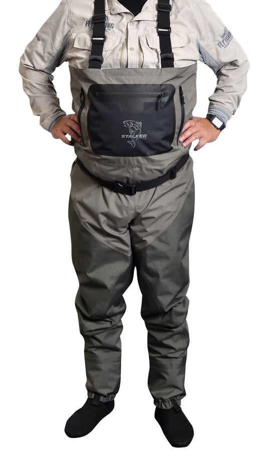 Stalker High Country Chest Zipper Wader – Trophy Trout Lures and Fly Fishing