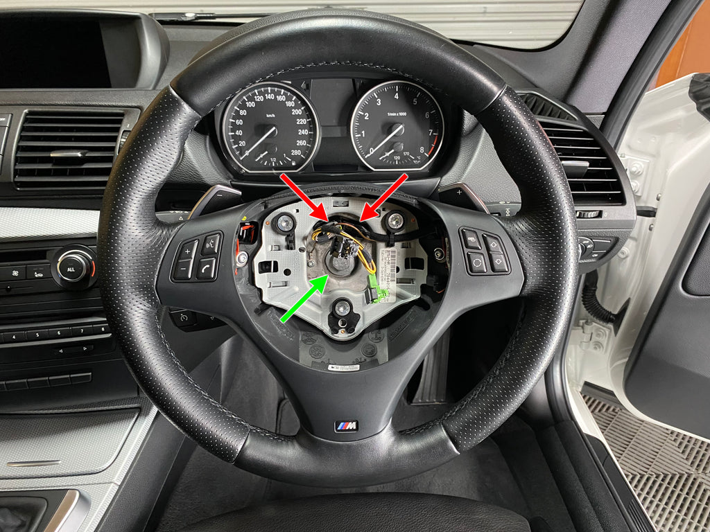 How to Remove, Replace, or Install a Steering Wheel and Air Bag in a BMW E82 E84 E87 E88 E90 E91 E92 E93