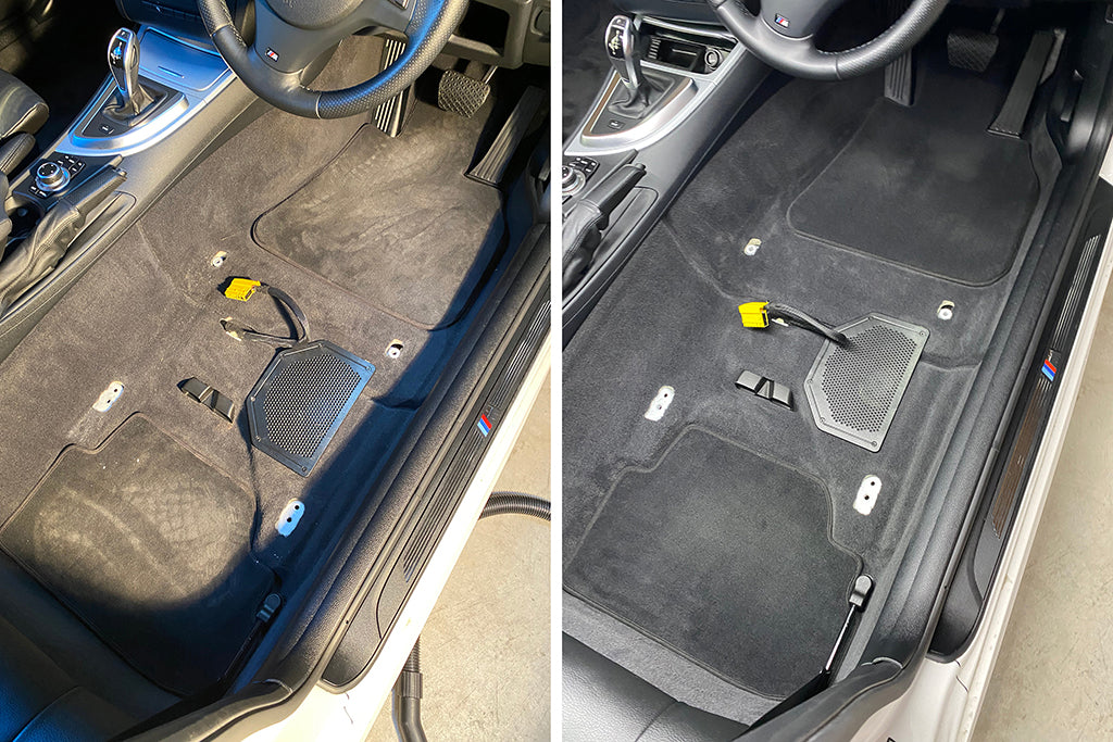 The 135 Interior Detail Carpet Cleaning Before and After