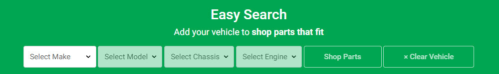 Easy Search Auto Parts Fitment
