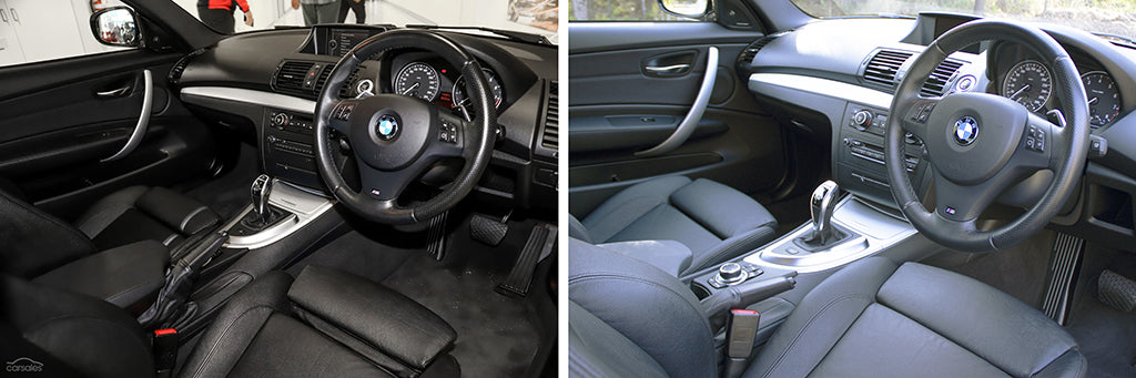 The 135 Interior Detail Before and After
