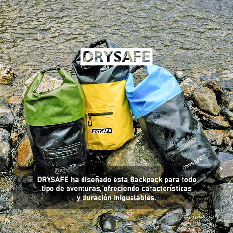 Bolsa seca tipo mochila 30 litros, marca Osah - SUP & Kayaks
