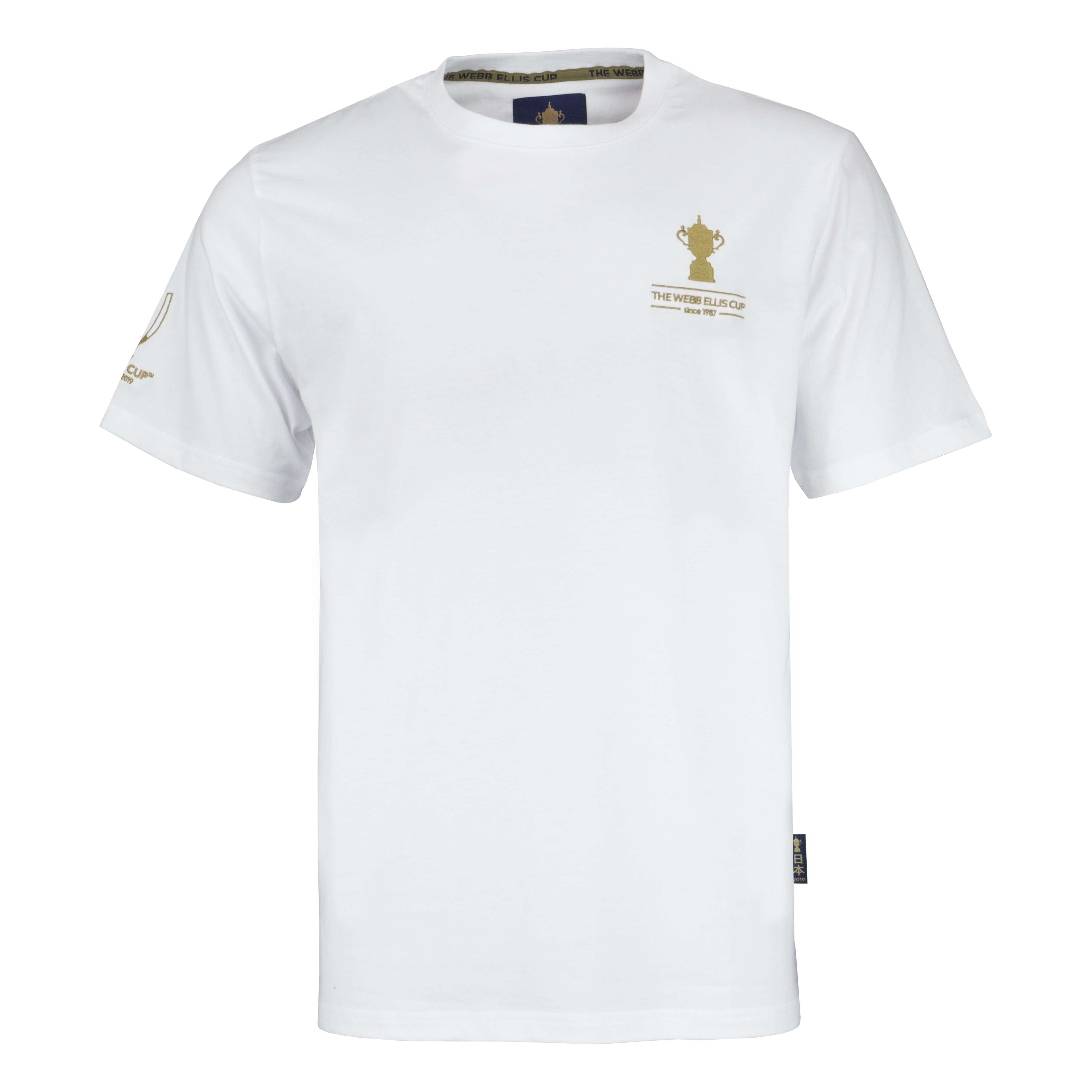 Webb Ellis Cup T-shirt - White | Official Rugby World Cup 2019 Shop