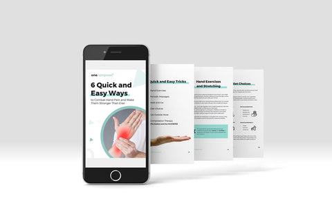 Onecompress - 6 quick and easy ways to combat hand pain and make them stronger than ever ebook