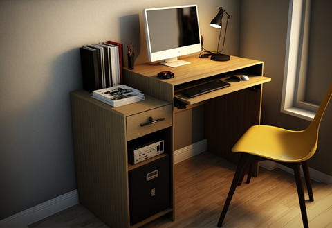 Small Computer Desk for Bedroom