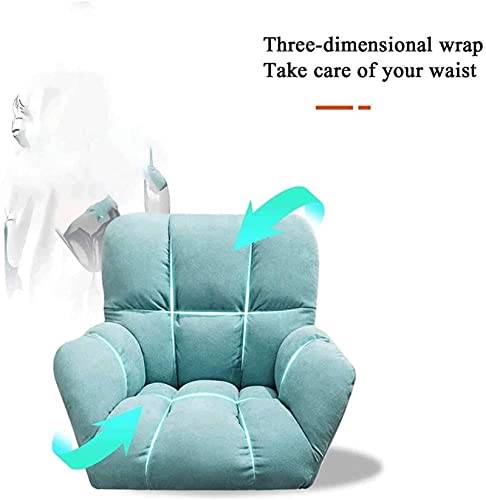 Swivel chair WHLONG Computer Chair Home Backrest Sofa Chair Bedroom Of