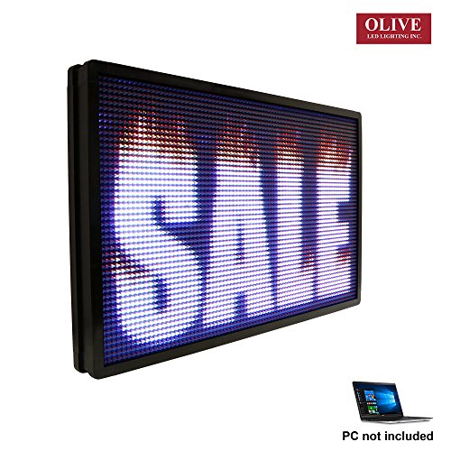 olive led sign programming software