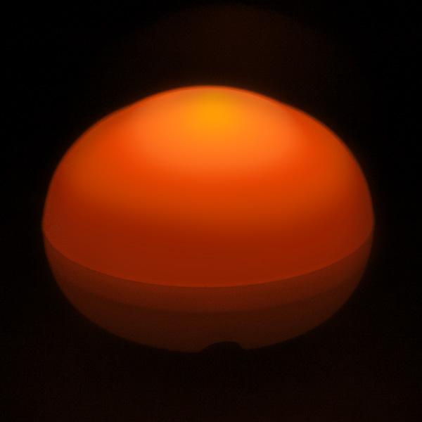 Orange LED Blimp, Available In Blinking/ Non-Blinking - Pack of 12 ...