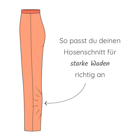 Hosenschnitt starke Waden