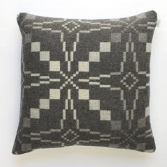 Melin Tregwynt Vintage Star Cushion - Slate