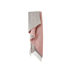 Tweedmill Dartmoor Throw - Sunken Pink