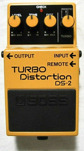 Used Boss DS-2 Turbo Distortion Guitar Effect Pedal