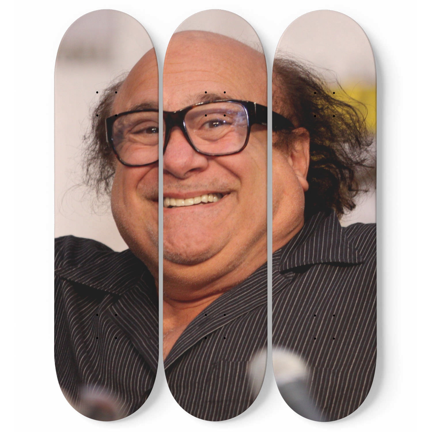 Danny Devito 3 Skateboard Wall Art Celebriteeclothing