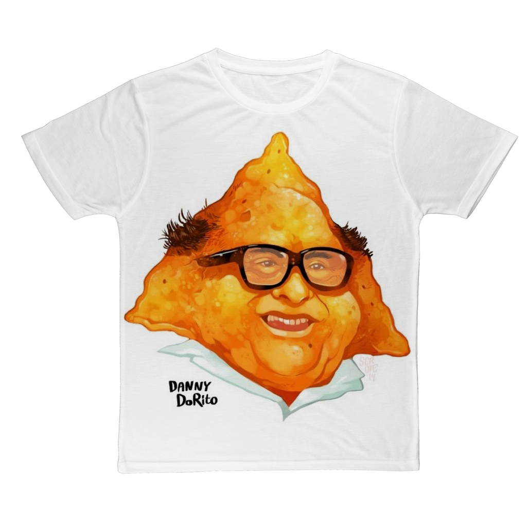 Danny Devito Danny Dorito Classic Sublimation Adult T Shirt Celebriteeclothing - i made a danny devito t shirt roblox