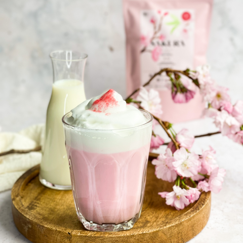 Sakura Latte - Matcha Oishii