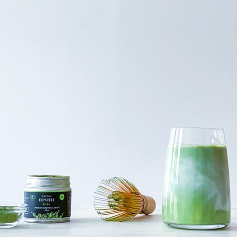 Bestes veganes Matcha Latte Rezept - Matcha Oishii