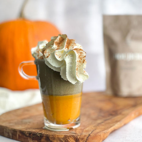 Hojicha Pumpkin Spice Latte Veganistisch - Matcha Oishii