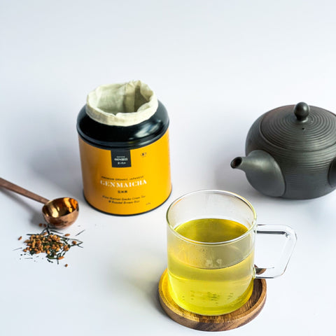 Hoe Genmaicha te brouwen met een Kyusu - Matcha Oishii