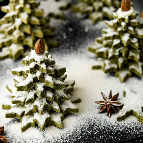 Matcha Christmas Cookies - Matcha Oishii