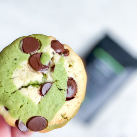 Matcha Marbled Muffins - Matcha Oishii